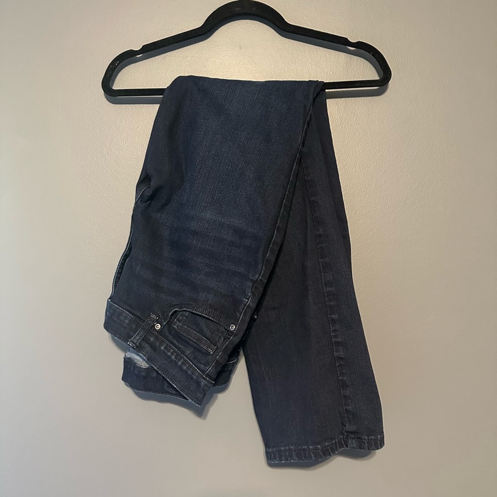 Lee relaxed fit straight leg mid rise denim jeans size 10